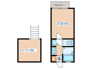 コ－ポラスＫ２の物件間取画像